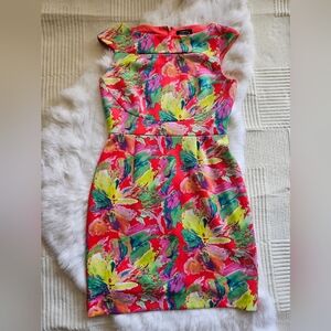 Vibrant Floral Dress